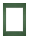 Passe-Partout Photo Frame Size 21x29,7 cm A4 - Photo Size 14,8x21 cm - Green Forest