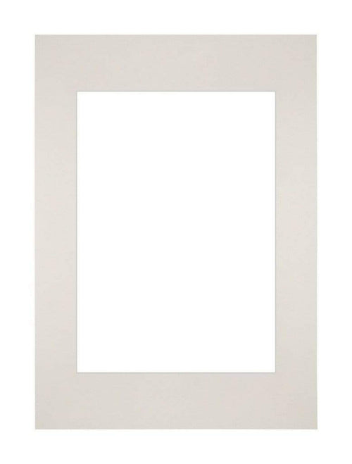 Passe-Partout Photo Frame Size 21x29,7 cm A4 - Photo Size 14,8x21 cm - Light Gray