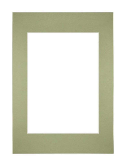 Passe-Partout Photo Frame Size 21x29,7 cm A4 - Photo Size 14,8x21 cm - Mint green