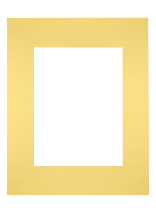 Passe-Partout Photo Frame Size 24x30 cm - Photo Size 15x20 cm - Yellow