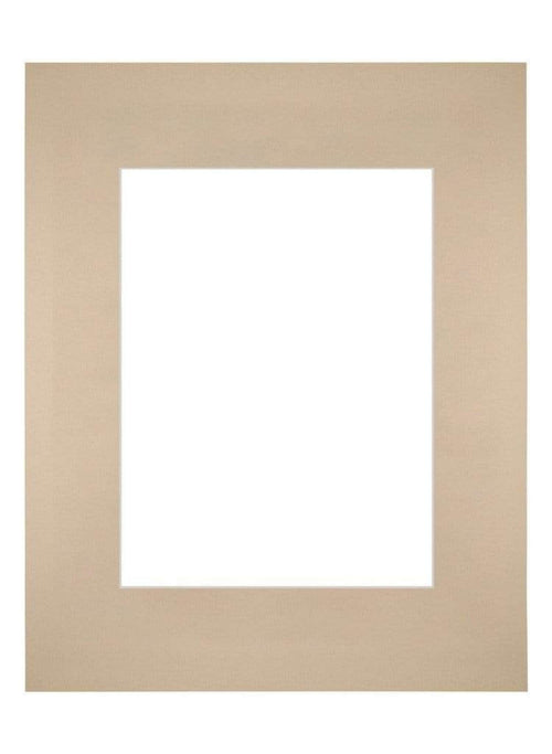 Passe-Partout Photo Frame Size 24x30 cm - Photo Size 15x20 cm - Beige