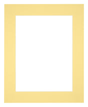 Passe-Partout Photo Frame Size 24x30 cm - Photo Size 13x18 cm - Yellow