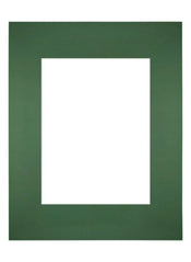 Passe-Partout Photo Frame Size 24x30 cm - Photo Size 15x20 cm - Green Forest