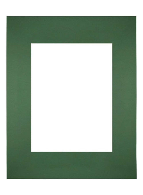 Passe-Partout Photo Frame Size 24x30 cm - Photo Size 15x20 cm - Green Forest