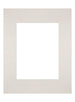 Passe-Partout Photo Frame Size 24x30 cm - Photo Size 15x20 cm - Light Gray