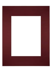 Passe-Partout Photo Frame Size 24x30 cm - Photo Size 15x20 cm - Wine Red