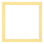 Passe-Partout Photo Frame Size 25x25 cm - Photo Size 20x20 cm - Yellow