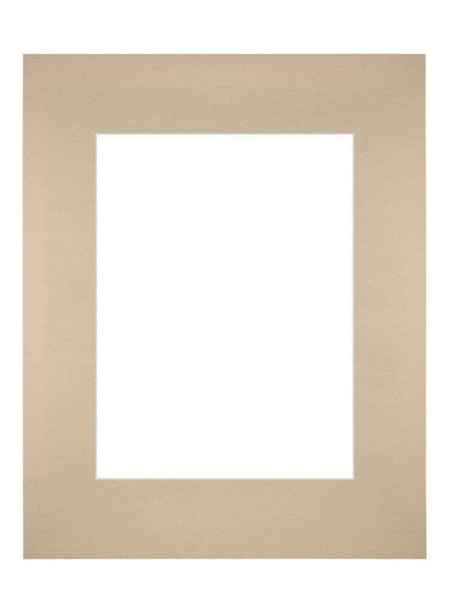 Passe-Partout Photo Frame Size 28x35 cm - Photo Size 18x24 cm - Beige