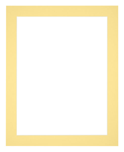 Passe-Partout Photo Frame Size 28x35 cm - Photo Size 20x25 cm - Yellow