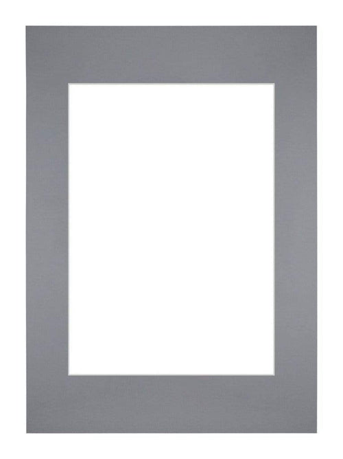 Passe-Partout Photo Frame Size 29,7x42 cm A3 - Photo Size 21x29,7 cm - Gray