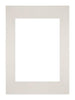 Passe-Partout Photo Frame Size 29,7x42 cm A3 - Photo Size 21x29,7 cm - Light Gray