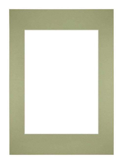 Passe-Partout Photo Frame Size 29,7x42 cm A3 - Photo Size 21x29,7 cm - Mint green