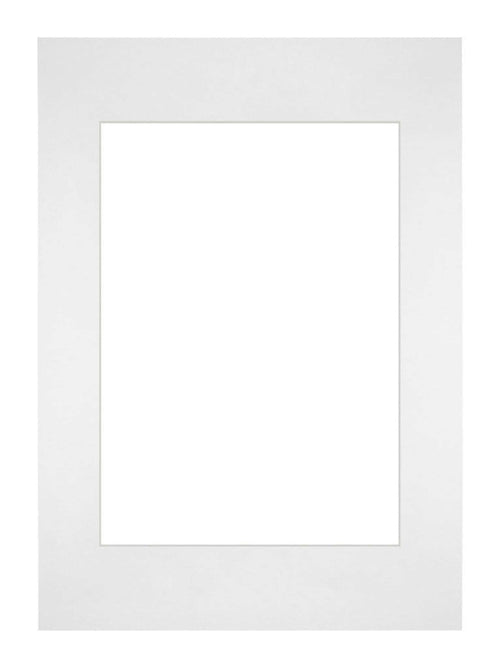 Passe-Partout Photo Frame Size 29,7x42 cm A3 - Photo Size 21x29,7 cm - White