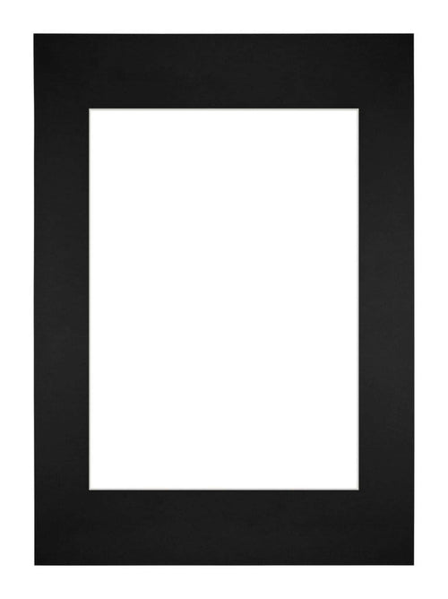 Passe-Partout Photo Frame Size 29,7x42 cm A3 - Photo Size 21x29,7 cm - Black