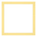 Passe-Partout Photo Frame Size 30x30 cm - Photo Size 25x25 cm - Yellow