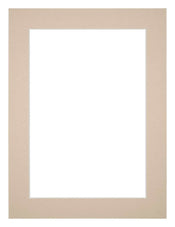 Passe-Partout Photo Frame Size 45x60 cm - Photo Size 40x50 cm - Beige