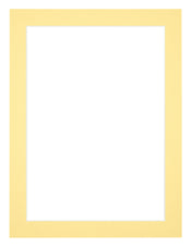 Passe-Partout Photo Frame Size 30x40 cm - Photo Size 25x35 cm - Yellow