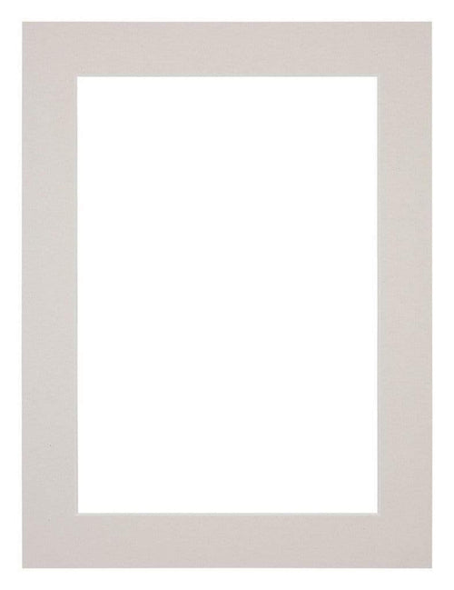 Passe-Partout Photo Frame Size 45x60 cm - Photo Size 40x50 cm - Gray Granite