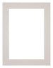 Passe-Partout Photo Frame Size 45x60 cm - Photo Size 40x50 cm - Gray Granite