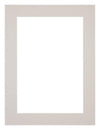 Passe-Partout Photo Frame Size 46x61 cm - Photo Size 40x50 cm - Gray Granite