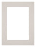 Passe-Partout Photo Frame Size 75x100 cm - Photo Size 60x90 cm - Gray Granite