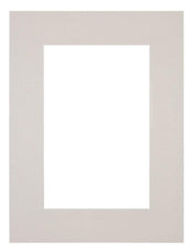 Passe-Partout Photo Frame Size 45x60 cm - Photo Size 30x45 cm - Gray Granite