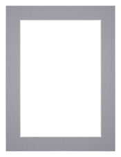 Passe-Partout Photo Frame Size 45x60 cm - Photo Size 40x50 cm - Gray