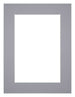 Passe-Partout Photo Frame Size 75x100 cm - Photo Size 60x90 cm - Gray