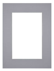 Passe-Partout Photo Frame Size 45x60 cm - Photo Size 30x45 cm - Gray