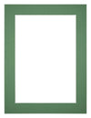 Passe-Partout Photo Frame Size 46x61 cm - Photo Size 40x50 cm - Green Forest
