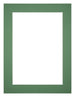 Passe-Partout Photo Frame Size 46x61 cm - Photo Size 40x50 cm - Green Forest