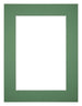 Passe-Partout Photo Frame Size 45x60 cm - Photo Size 35x50 cm - Green Forest