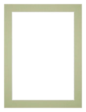 Passe-Partout Photo Frame Size 30x40 cm - Photo Size 25x35 cm - Mint green