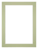 Passe-Partout Photo Frame Size 30x40 cm - Photo Size 25x35 cm - Mint green