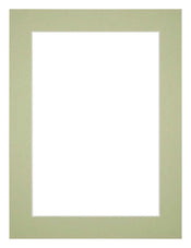 Passe-Partout Photo Frame Size 45x60 cm - Photo Size 40x50 cm - Mint green