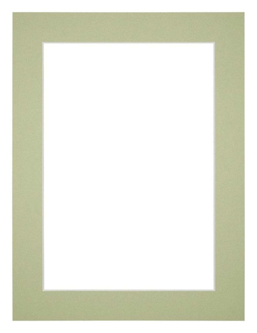 Passe-Partout Photo Frame Size 45x60 cm - Photo Size 40x50 cm - Mint green