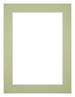 Passe-Partout Photo Frame Size 45x60 cm - Photo Size 40x50 cm - Mint green