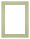 Passe-Partout Photo Frame Size 46x61 cm - Photo Size 40x50 cm - Mint green