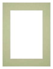 Passe-Partout Photo Frame Size 60x80 cm - Photo Size 50x70 cm - Mint green