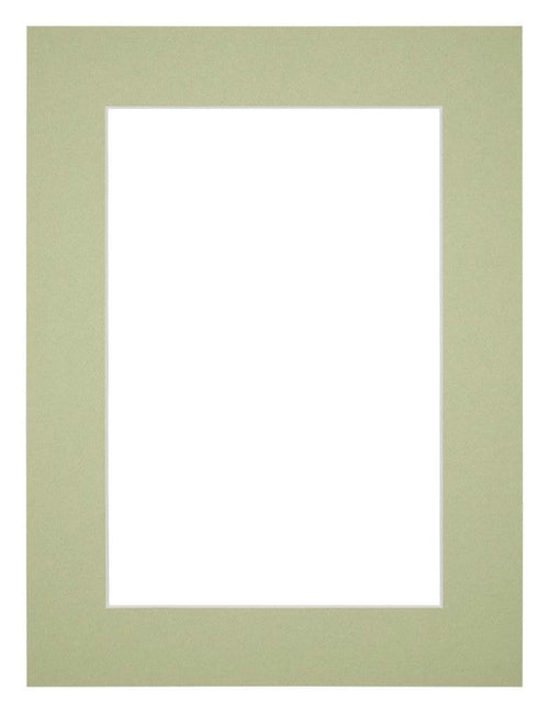 Passe-Partout Photo Frame Size 60x80 cm - Photo Size 50x70 cm - Mint green