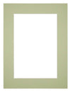 Passe-Partout Photo Frame Size 75x100 cm - Photo Size 60x90 cm - Mint green