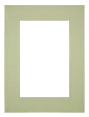 Passe-Partout Photo Frame Size 45x60 cm - Photo Size 30x45 cm - Mint green