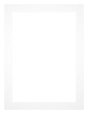 Passe-Partout Photo Frame Size 45x60 cm - Photo Size 40x55 cm - White