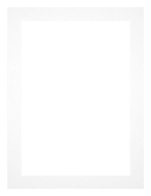 Passe-Partout Photo Frame Size 45x60 cm - Photo Size 40x55 cm - White