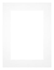 Passe-Partout Photo Frame Size 18x24 cm - Photo Size 9x13 cm - White