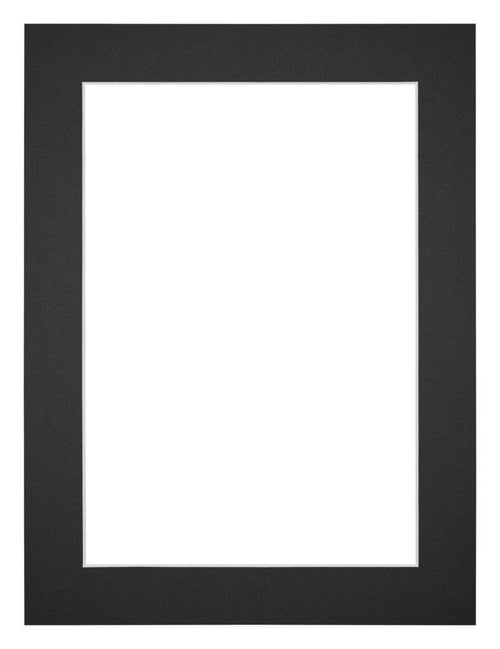 Passe-Partout Photo Frame Size 45x60 cm - Photo Size 40x50 cm - Black