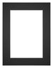 Passe-Partout Photo Frame Size 60x80 cm - Photo Size 50x70 cm - Black