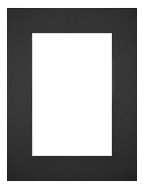 Passe-Partout Photo Frame Size 45x60 cm - Photo Size 30x45 cm - Black