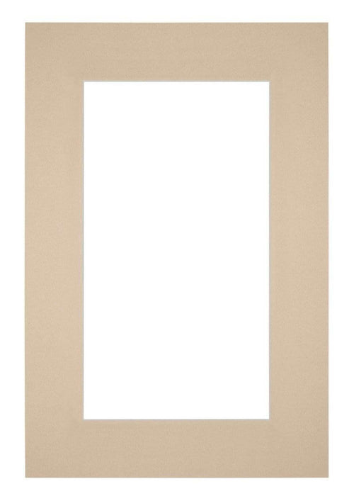 Passe-Partout Photo Frame Size 61x91,5 cm - Photo Size 50x70 cm - Beige