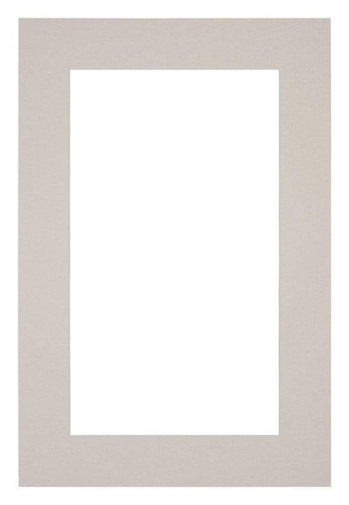 Passe-Partout Photo Frame Size 60x90 cm - Photo Size 50x80 cm - Gray Granite